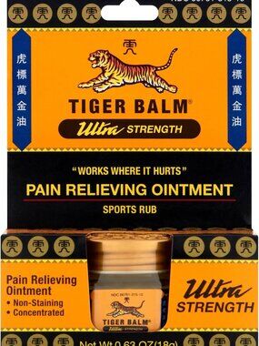 Tiger Balm Tiger Balm,Ultra Strngth, .63 Ounce